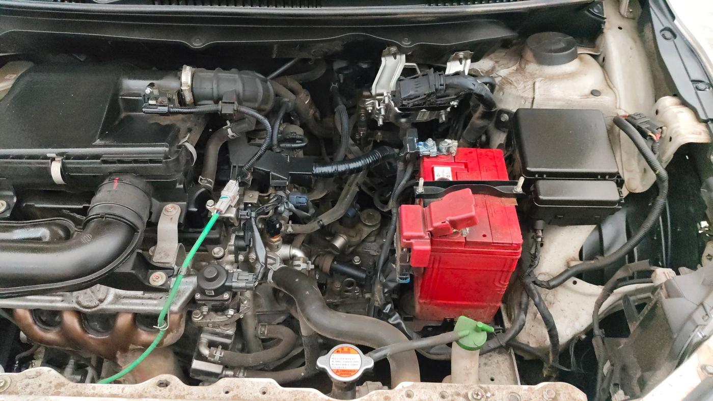 2024 Toyota Glanza G E-CNG, CNG, Manual, 67,367 km, Engine View - Left