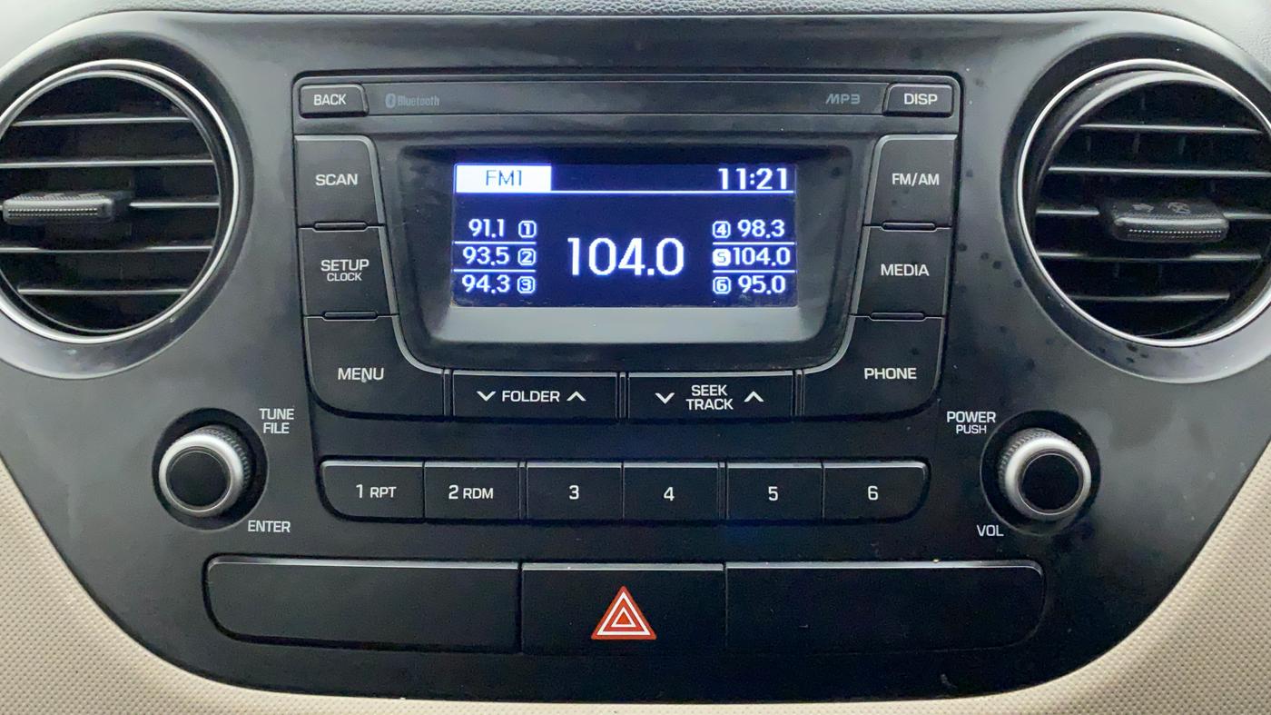 2017 Hyundai Xcent S 1.2, Petrol, Manual, 58,508 km, Infotainment System