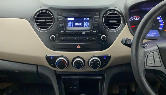 2017 Hyundai Xcent S 1.2, Petrol, Manual, 58,508 km, Air Conditioner