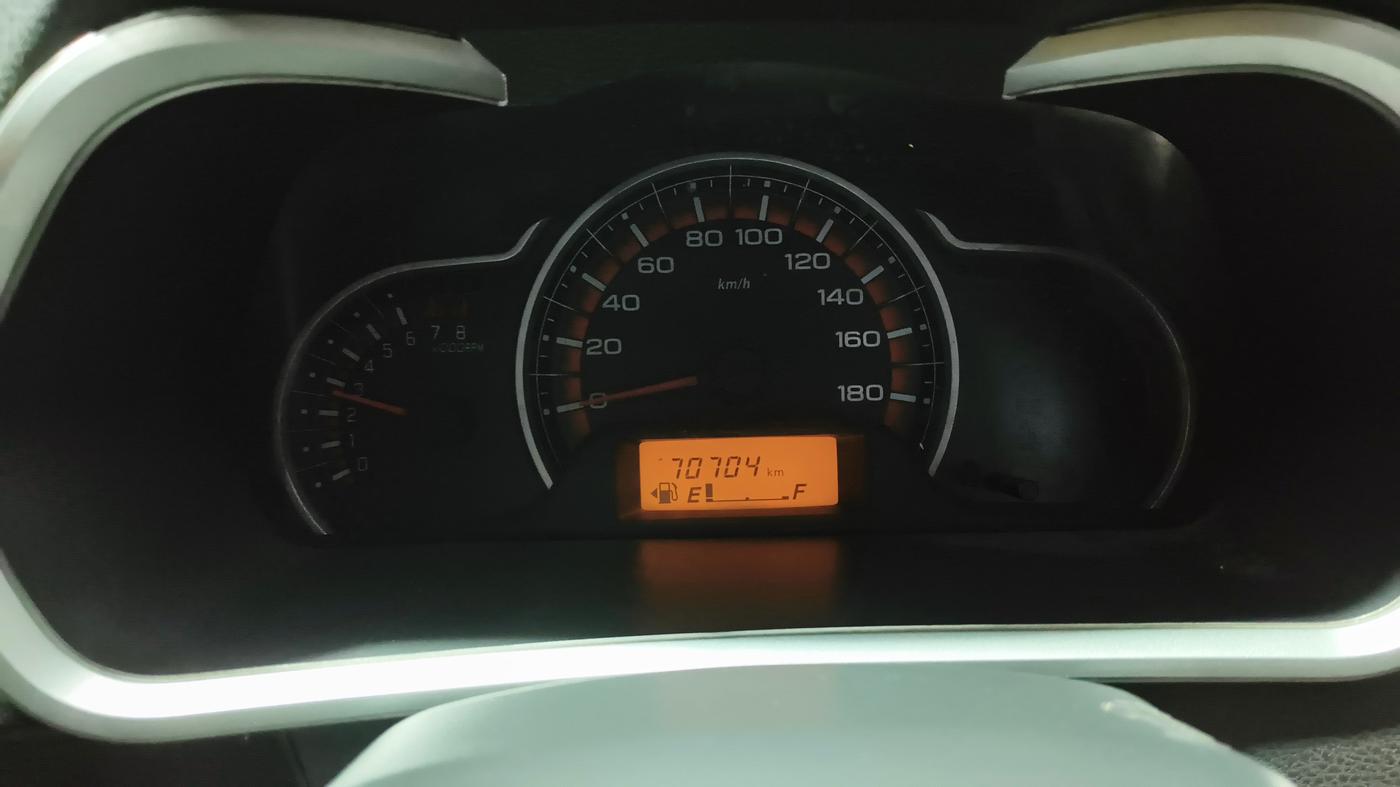2018 Maruti Alto K10 VXI (O), Petrol, Manual, 70,696 km, Odometer Image