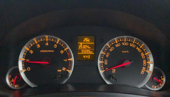 2014 Maruti Swift Dzire ZXI 1.2 BS IV, Petrol, Manual, 55,144 km, Odometer Image