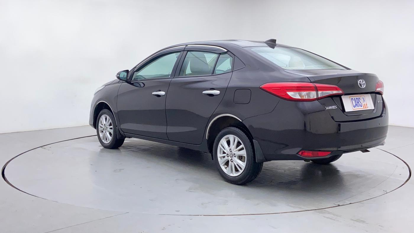 2018 Toyota YARIS VX CVT, Petrol, Automatic, 23,165 km, Left Back Diagonal (45- Degree) View