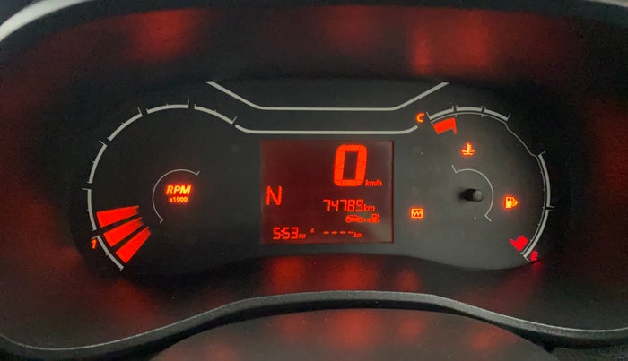 2020 Renault Kwid RXL 1.0 AMT, Petrol, Automatic, 74,760 km, Odometer Image