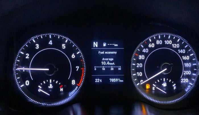 2022 Hyundai VENUE SX 1.0 TURBO IMT, Petrol, Manual, 78,527 km, Odometer Image