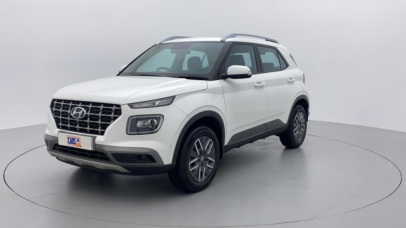2022 Hyundai VENUE SX 1.0 TURBO IMT, Petrol, Manual, 21,228 km, Left Front Diagonal