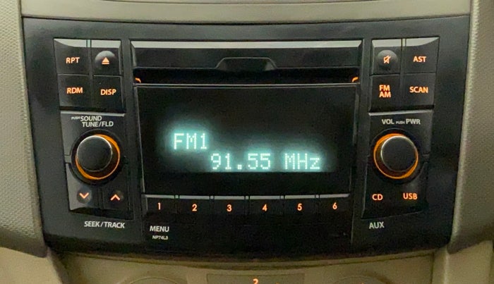 2013 Maruti Ertiga VXI, Petrol, Manual, 61,899 km, Infotainment System
