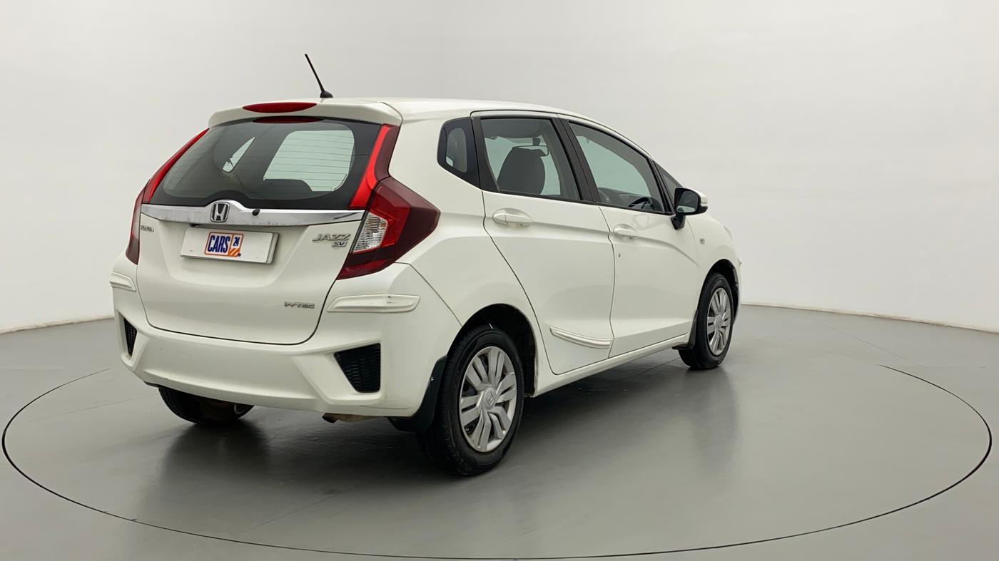 2016 Honda Jazz 1.2 SV MT, Petrol, Manual, 53,151 km, Right Back Diagonal