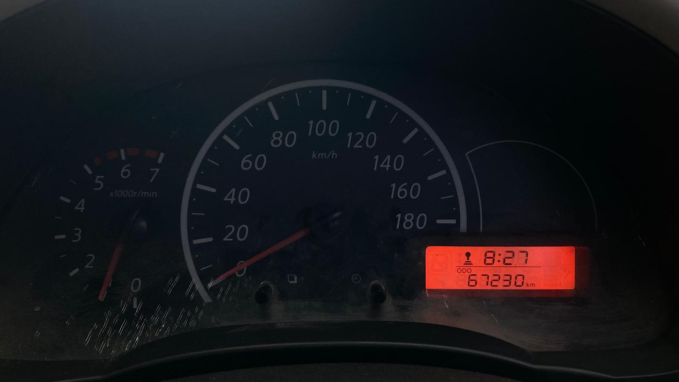 2015 Nissan Micra Active XV, Petrol, Manual, 67,227 km, Odometer Image