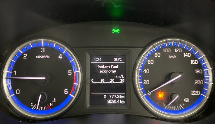 2016 Maruti S Cross ZETA 1.3, Diesel, Manual, 81,135 km, Odometer Image