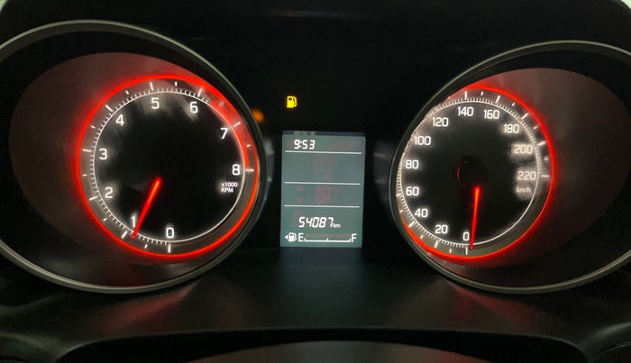 2019 Maruti Swift VXI, Petrol, Manual, 54,078 km, Odometer Image