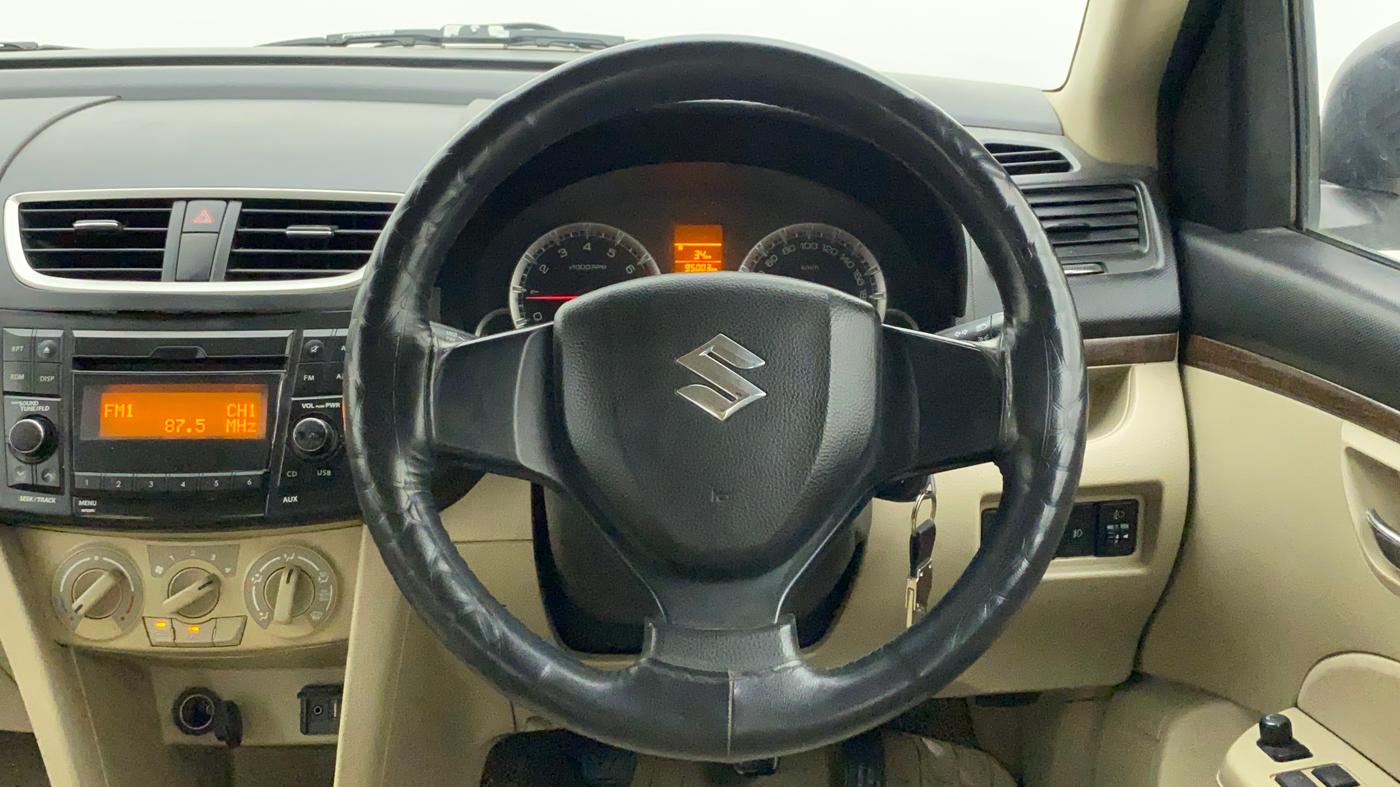 2015 Maruti Swift Dzire VXI, Petrol, Manual, 95,117 km, Steering Wheel Close Up