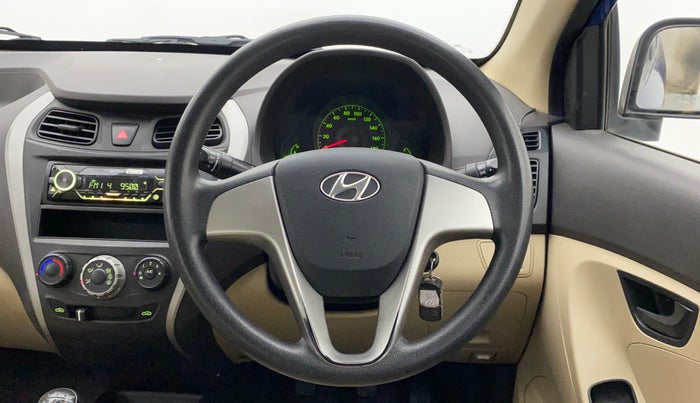 2017 Hyundai Eon ERA PLUS (O), Petrol, Manual, 36,950 km, Steering Wheel Close Up