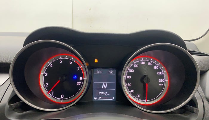 2022 Maruti Swift ZXI AMT, Petrol, Automatic, 17,346 km, Odometer Image