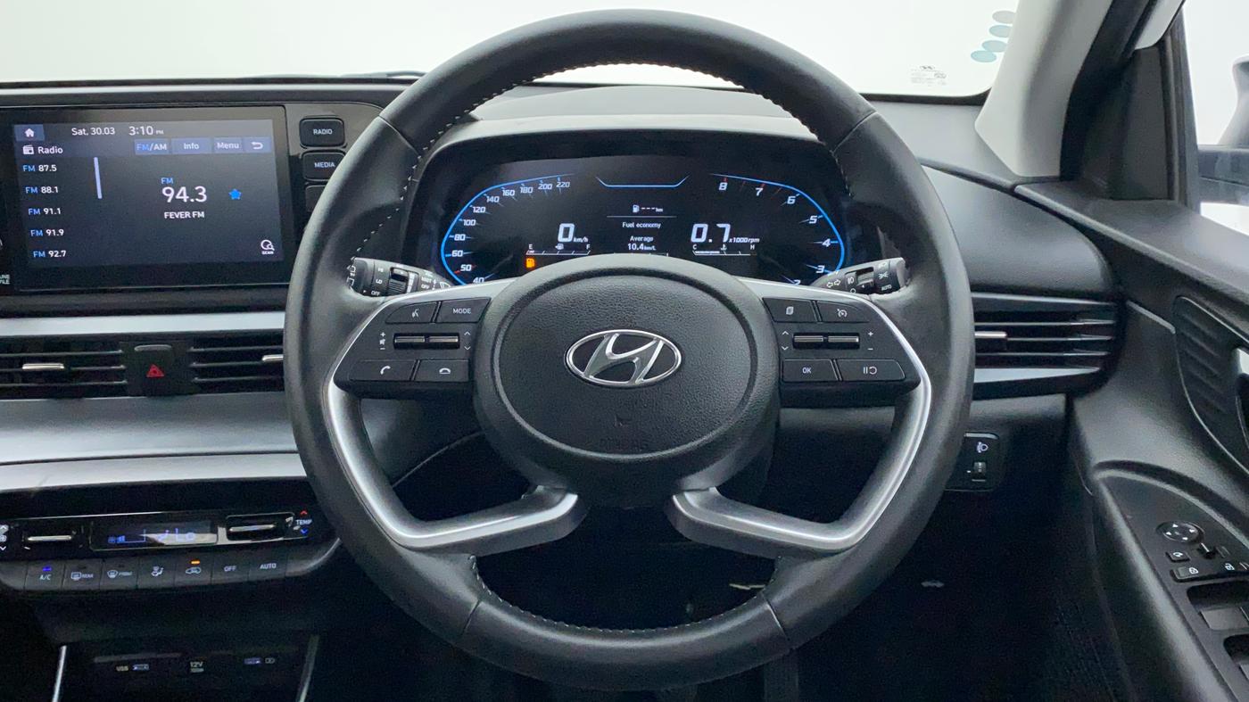2023 Hyundai NEW I20 ASTA 1.2 MT, Petrol, Manual, 4,684 km, Steering Wheel Close Up