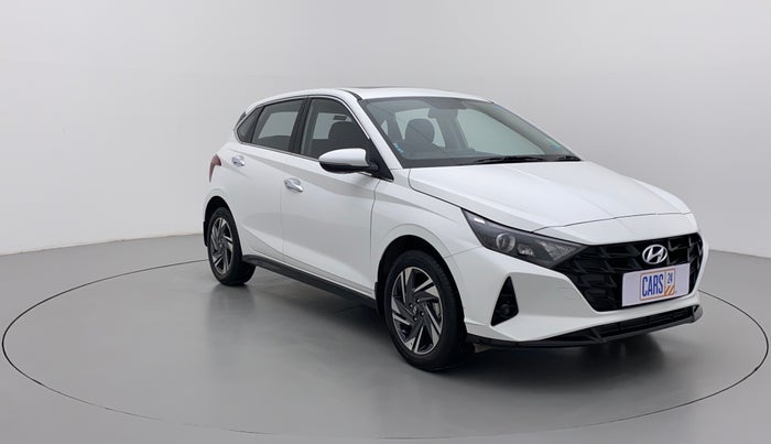 2023 Hyundai NEW I20 ASTA 1.2 MT, Petrol, Manual, 4,684 km, Right Front Diagonal