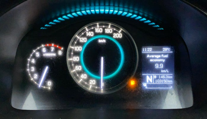 2017 Maruti IGNIS ALPHA 1.2 AMT, Petrol, Automatic, 1,03,557 km, Odometer Image