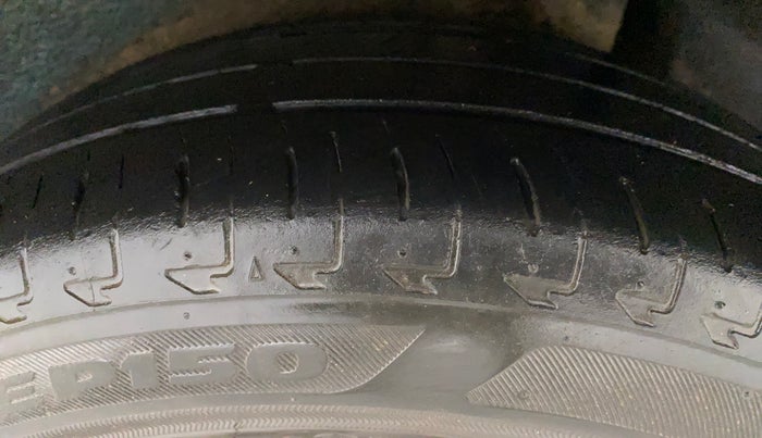 2017 Maruti IGNIS ALPHA 1.2 AMT, Petrol, Automatic, 1,03,557 km, Left Rear Tyre Tread