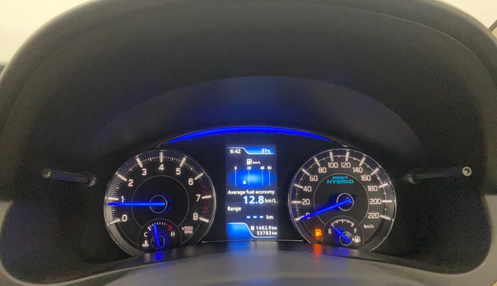 2021 Maruti Ciaz ALPHA 1.5 SHVS PETROL, Petrol, Manual, 53,775 km, Odometer Image