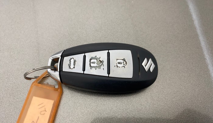 2021 Maruti Ciaz ALPHA 1.5 SHVS PETROL, Petrol, Manual, 53,775 km, Key Close Up