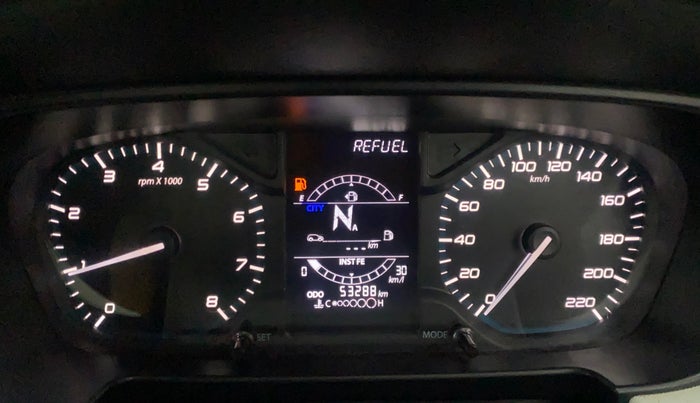 2022 Tata PUNCH ACCOMPLISHED AMT, Petrol, Automatic, 53,245 km, Odometer Image