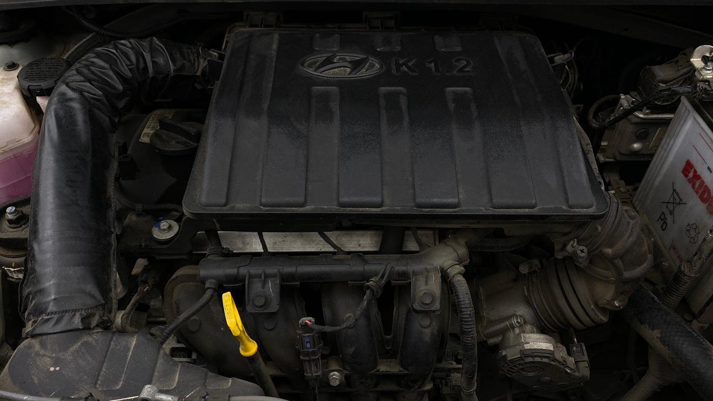 2023 Hyundai EXTER SX(O) CONNECT 1.2 AMT DUAL TONE, Petrol, Automatic, 17,312 km, Engine View