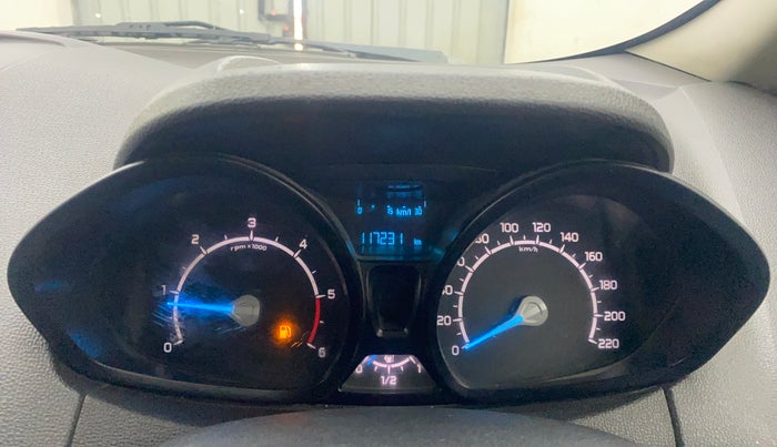 2017 Ford Ecosport TREND 1.5L DIESEL, Diesel, Manual, 1,17,230 km, Odometer Image