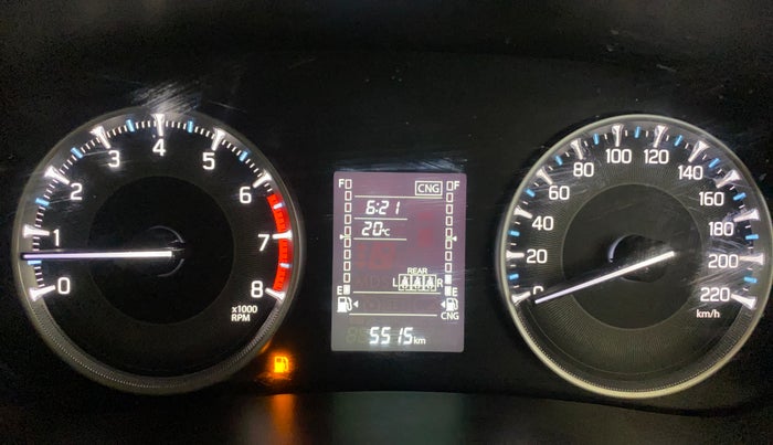 2024 Maruti FRONX SIGMA CNG 1.2 MT, CNG, Manual, 5,514 km, Odometer Image