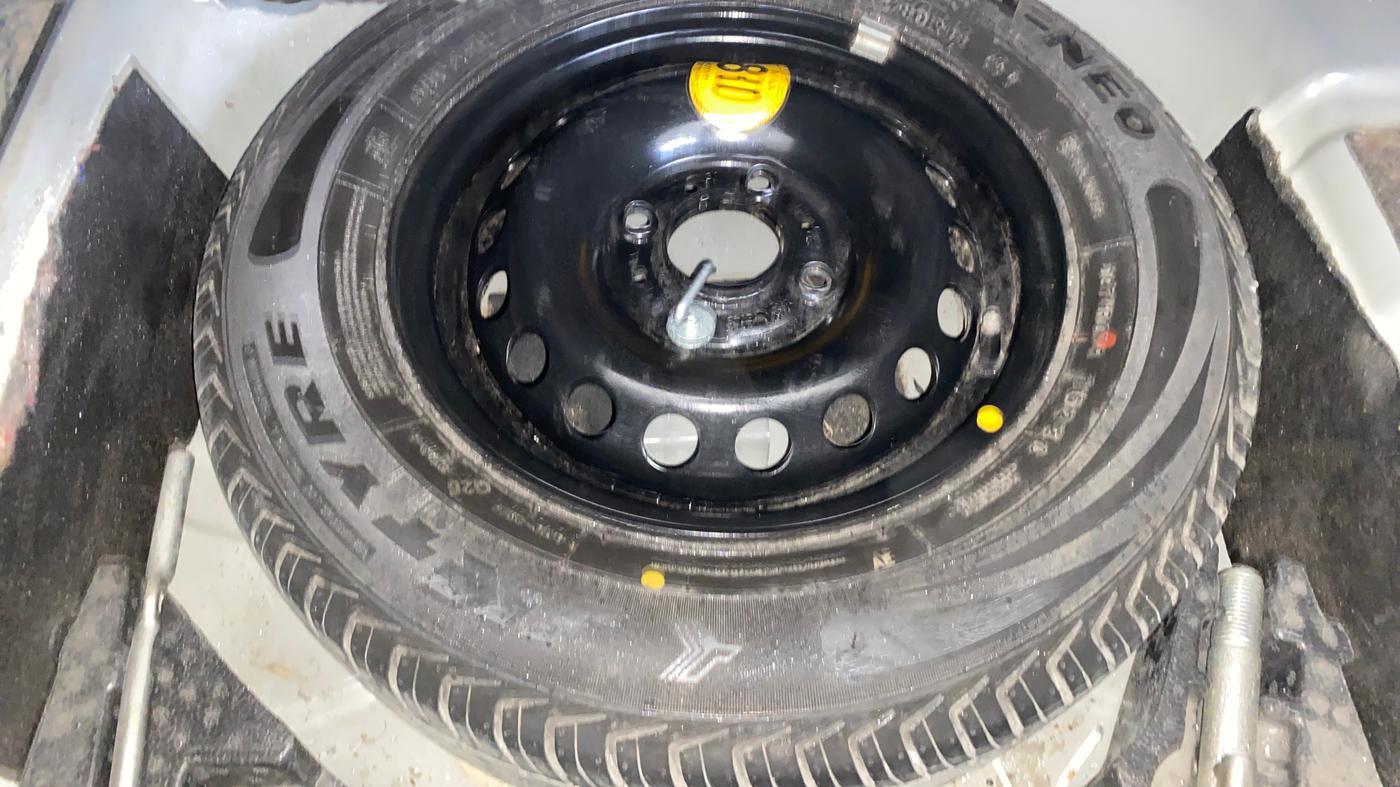 2022 Tata TIGOR XZ PLUS CNG, CNG, Manual, 65,705 km, Spare Tyre