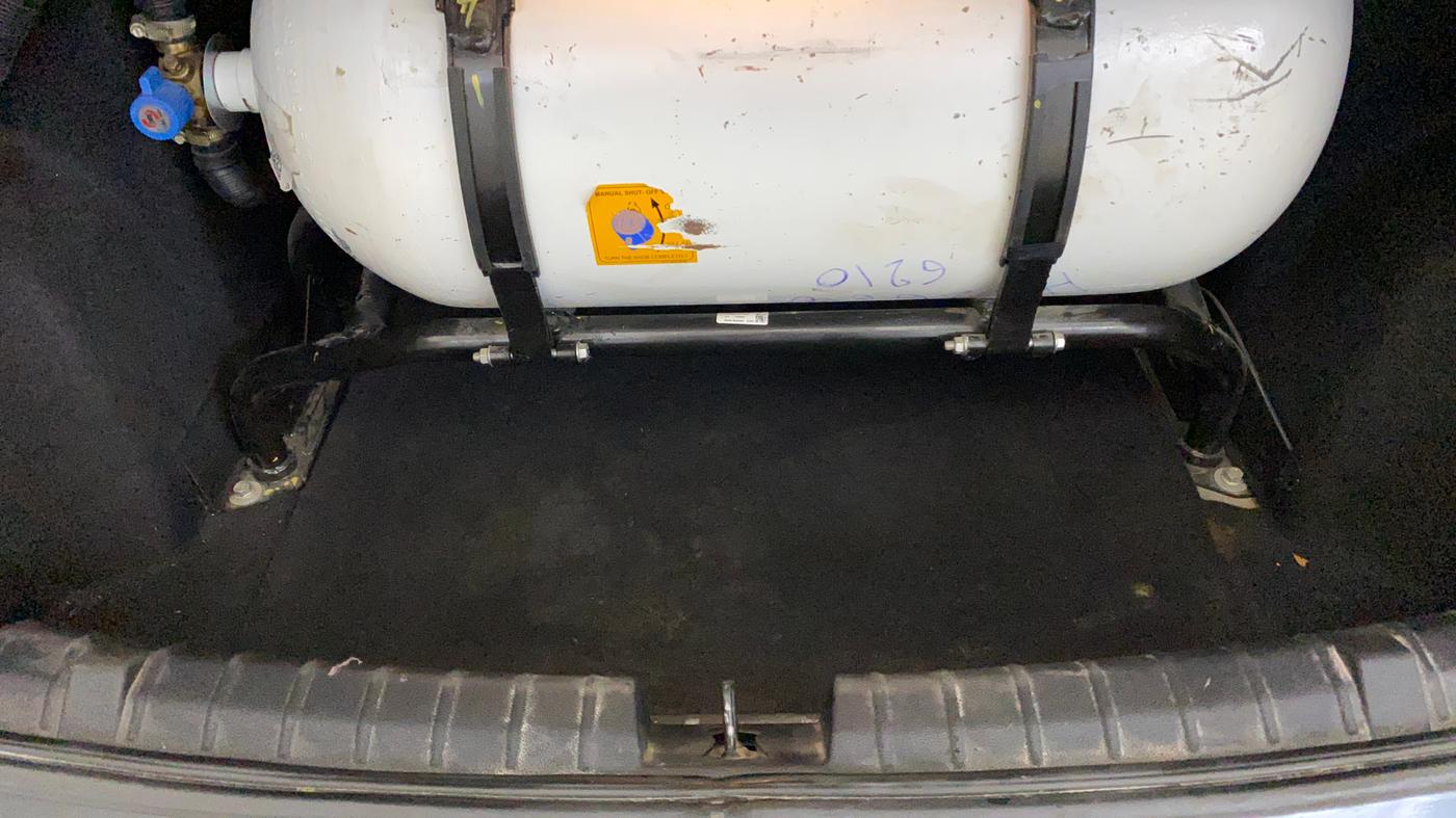 2022 Tata TIGOR XZ PLUS CNG, CNG, Manual, 65,705 km, Boot Inside