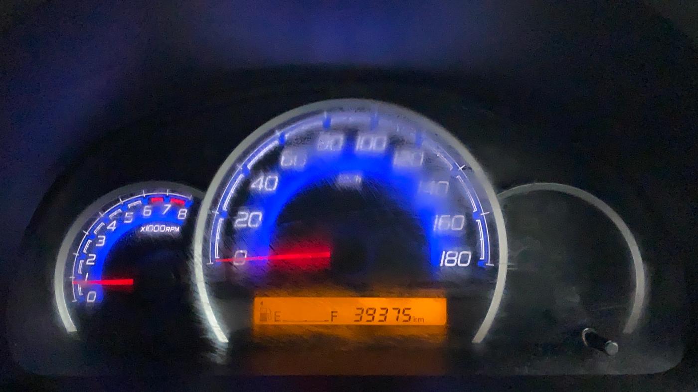 2017 Maruti Wagon R 1.0 VXI, Petrol, Manual, 39,435 km, Odometer Image