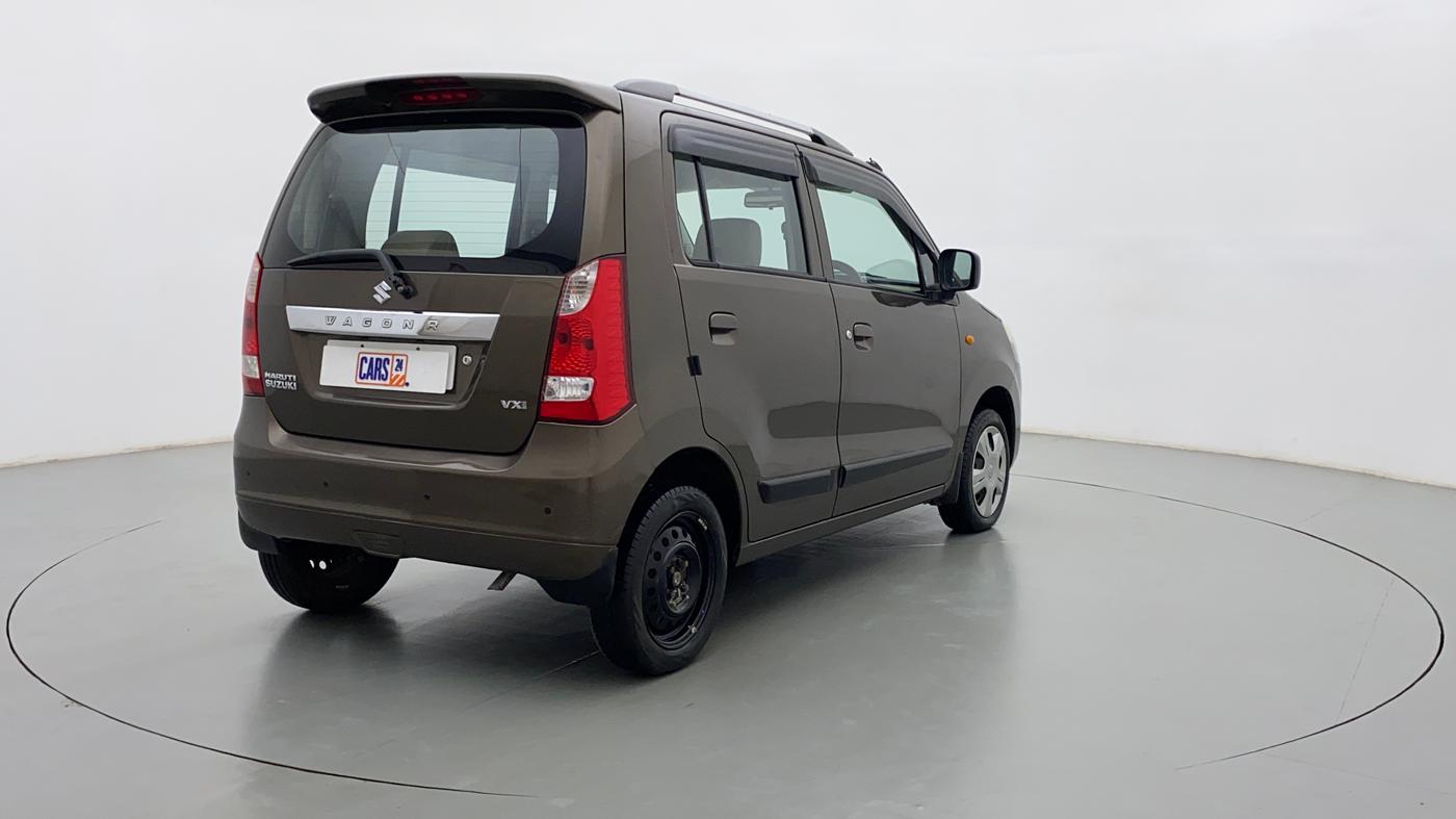 2017 Maruti Wagon R 1.0 VXI, Petrol, Manual, 39,435 km, Right Back Diagonal