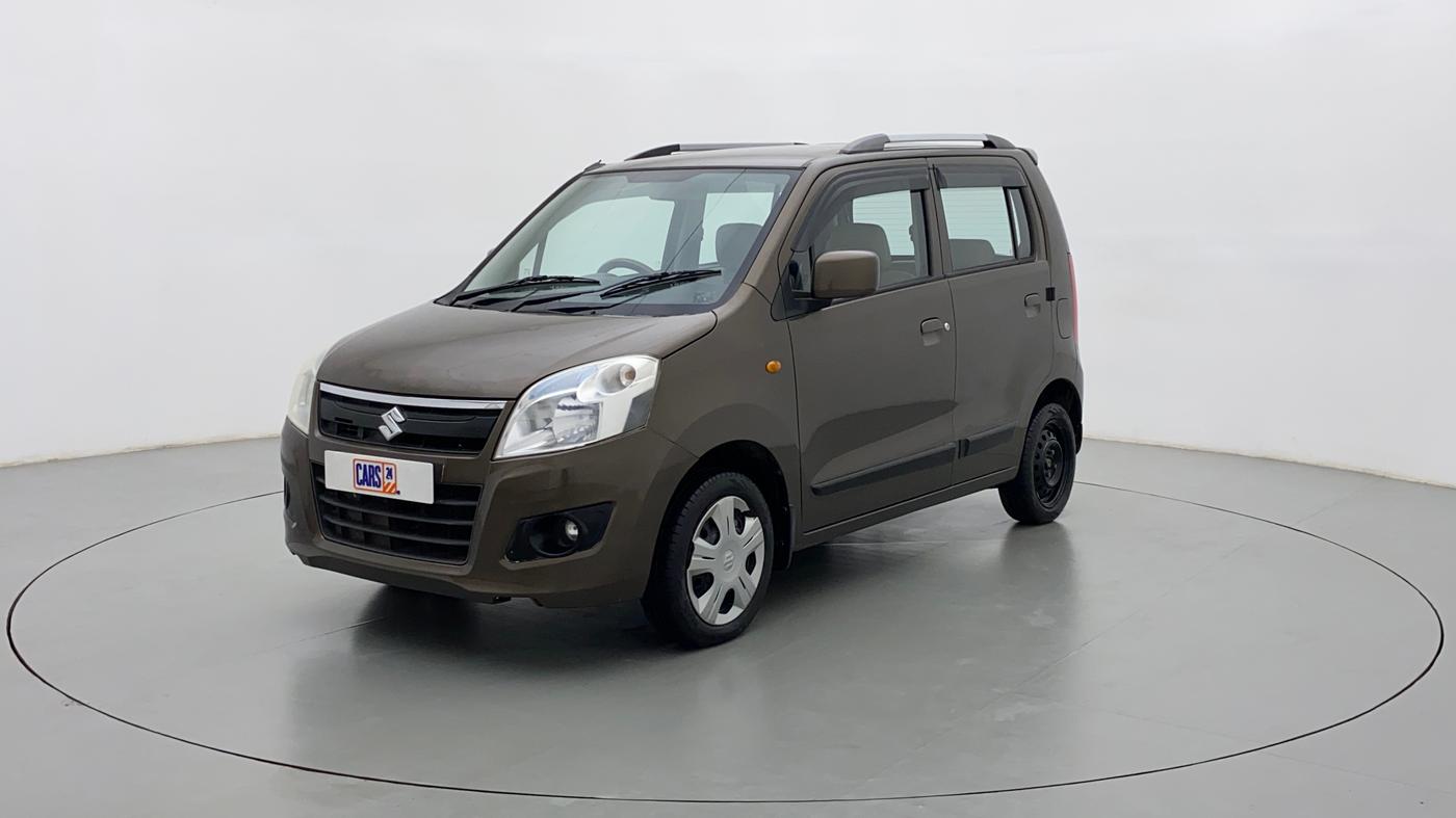 2017 Maruti Wagon R 1.0 VXI, Petrol, Manual, 39,435 km, Left Front Diagonal