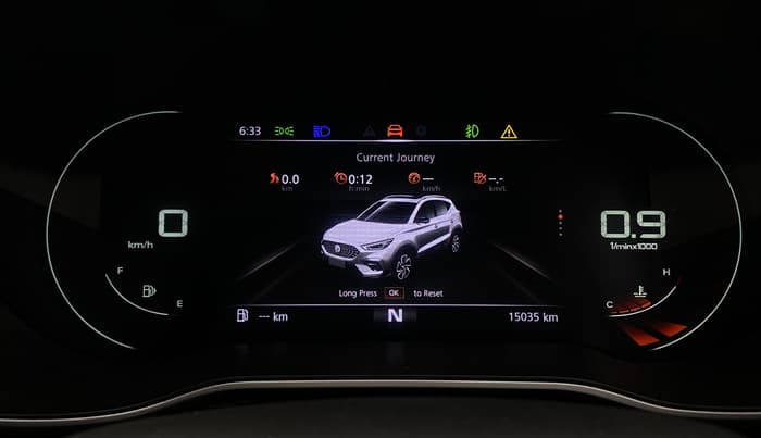 2023 MG ASTOR SAVVY 1.3 TURBO AT S RED, Petrol, Automatic, 15,032 km, Odometer Image