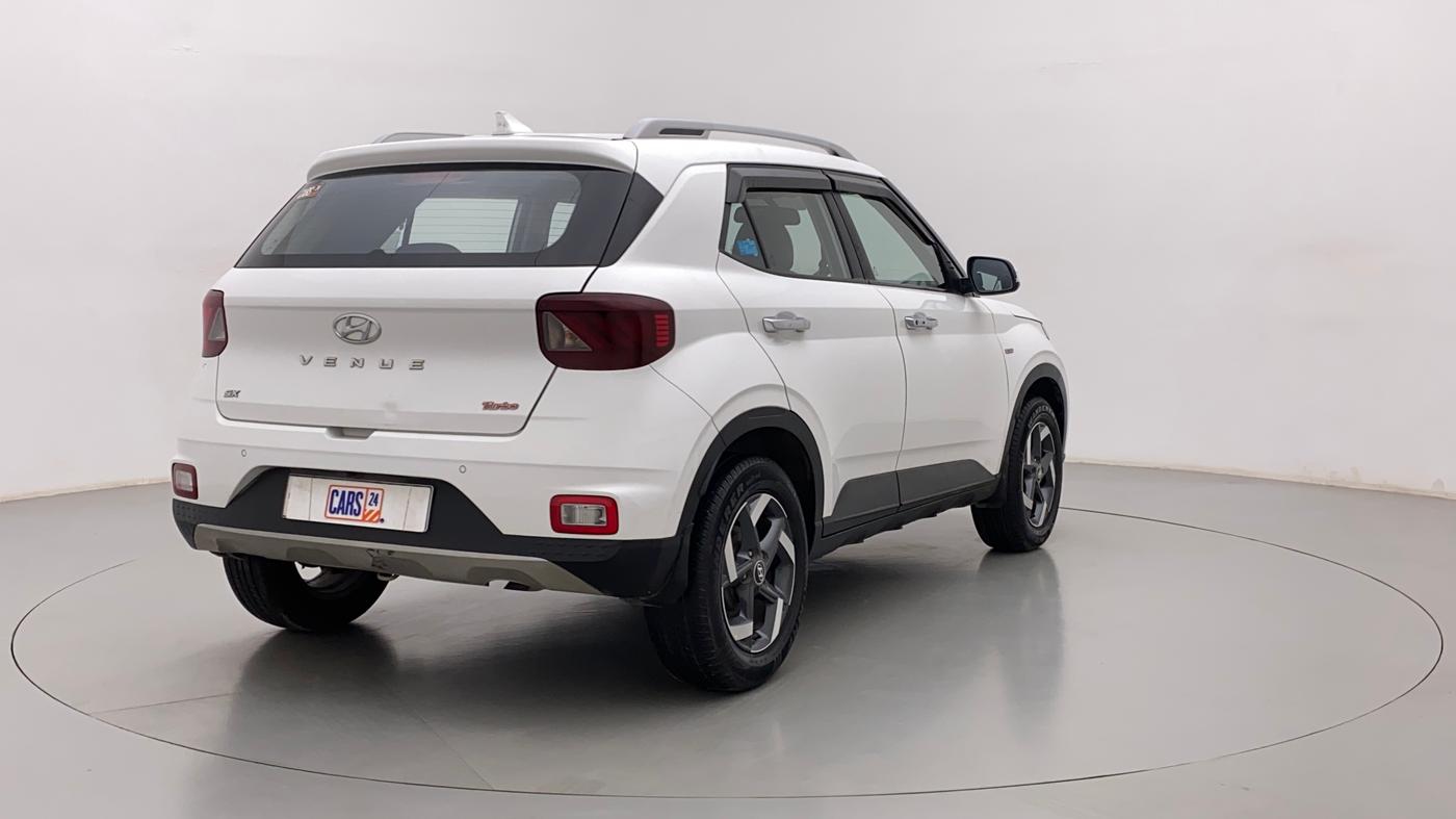 2020 Hyundai VENUE SX PLUS 1.0 TURBO DCT, Petrol, Automatic, 22,334 km, Right Back Diagonal