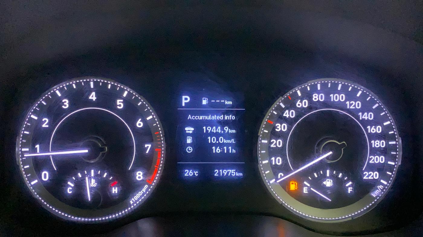 2020 Hyundai VENUE SX PLUS 1.0 TURBO DCT, Petrol, Automatic, 22,334 km, Odometer Image