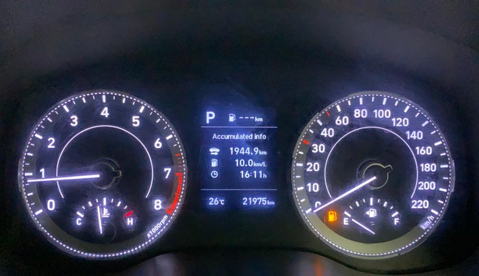 2020 Hyundai VENUE SX PLUS 1.0 TURBO DCT, Petrol, Automatic, 22,334 km, Odometer Image