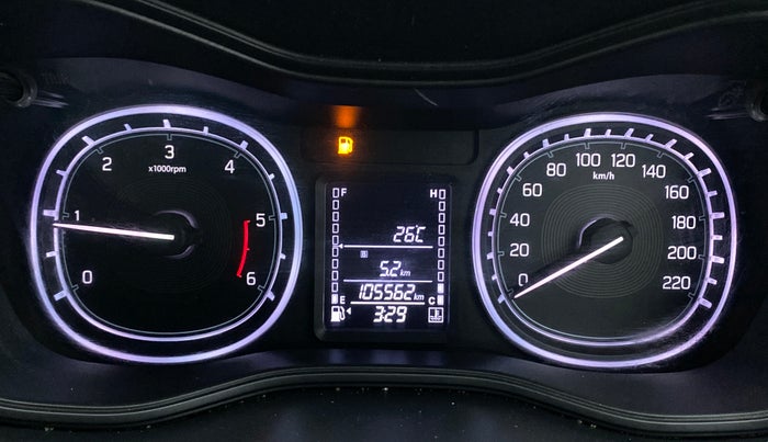 2016 Maruti Vitara Brezza ZDI, Diesel, Manual, 1,05,687 km, Odometer Image