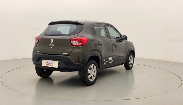 2017 Renault Kwid RXT 1.0 AMT (O), Petrol, Automatic, 47,617 km, Right Back Diagonal