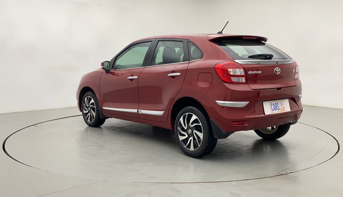 2020 Toyota Glanza V CVT, Petrol, Automatic, 6,593 km, Left Back Diagonal (45- Degree) View