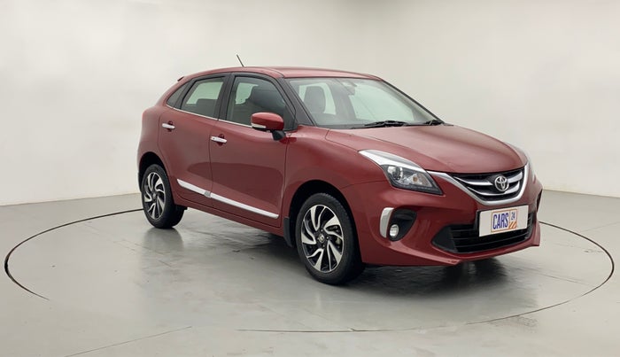 2020 Toyota Glanza V CVT, Petrol, Automatic, 6,593 km, Right Front Diagonal