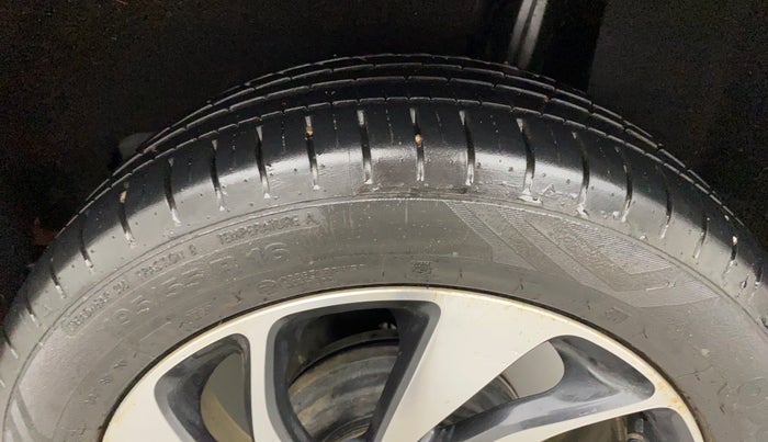 2020 Toyota Glanza V CVT, Petrol, Automatic, 6,593 km, Left Rear Tyre Tread