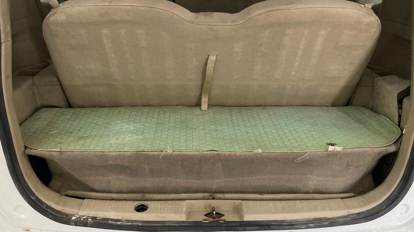 2013 Maruti Ertiga VXI CNG, CNG, Manual, 1,19,674 km, Boot Inside
