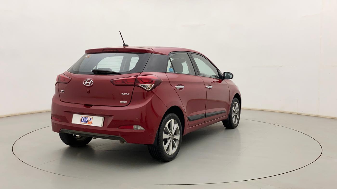 2015 Hyundai Elite i20 ASTA 1.2, Petrol, Manual, 88,526 km, Right Back Diagonal