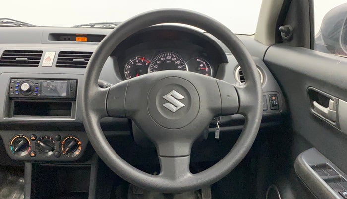 2011 Maruti Swift VXI, Petrol, Manual, 60,020 km, Steering Wheel Close Up