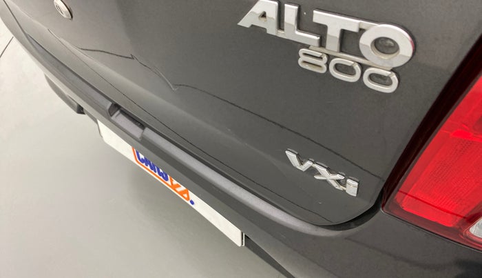 2017 Maruti Alto 800 VXI, Petrol, Manual, 85,396 km, Dicky (Boot door) - Slightly dented