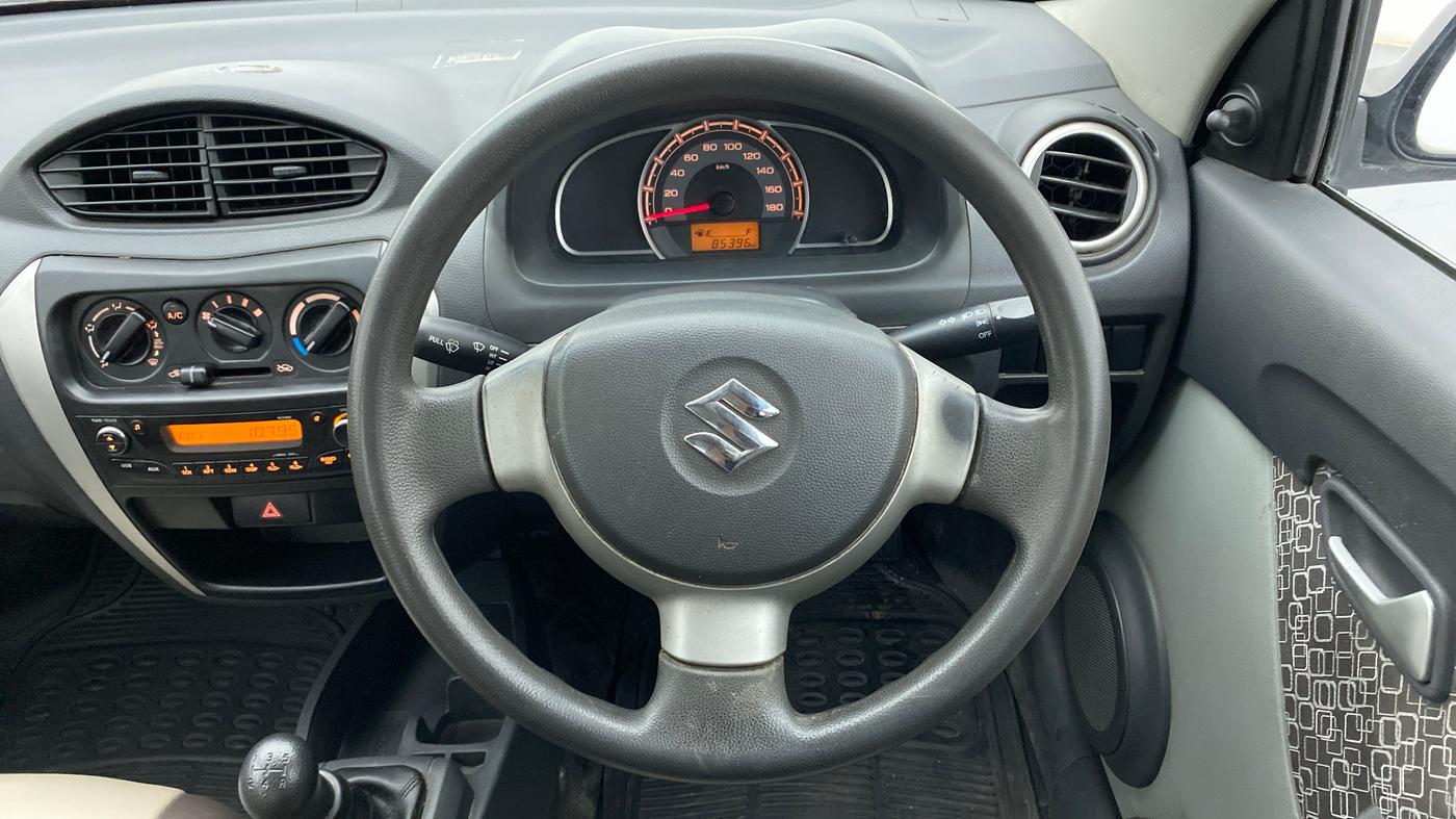 2017 Maruti Alto 800 VXI, Petrol, Manual, 85,396 km, Steering Wheel Close Up