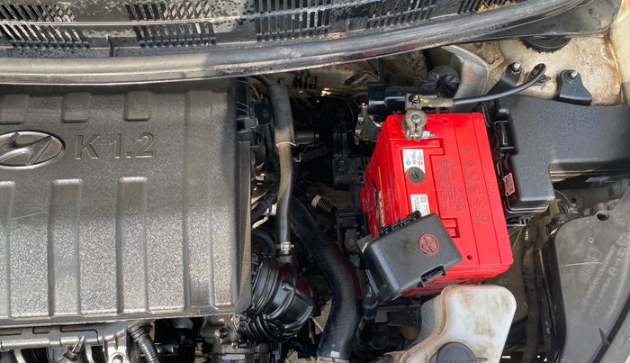 2016 Hyundai Grand i10 SPORTZ 1.2 KAPPA VTVT, Petrol, Manual, 15,427 km, Engine View - Left