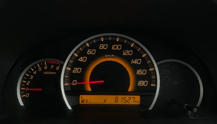 2012 Maruti Wagon R 1.0 VXI, Petrol, Manual, 61,527 km, Odometer Image