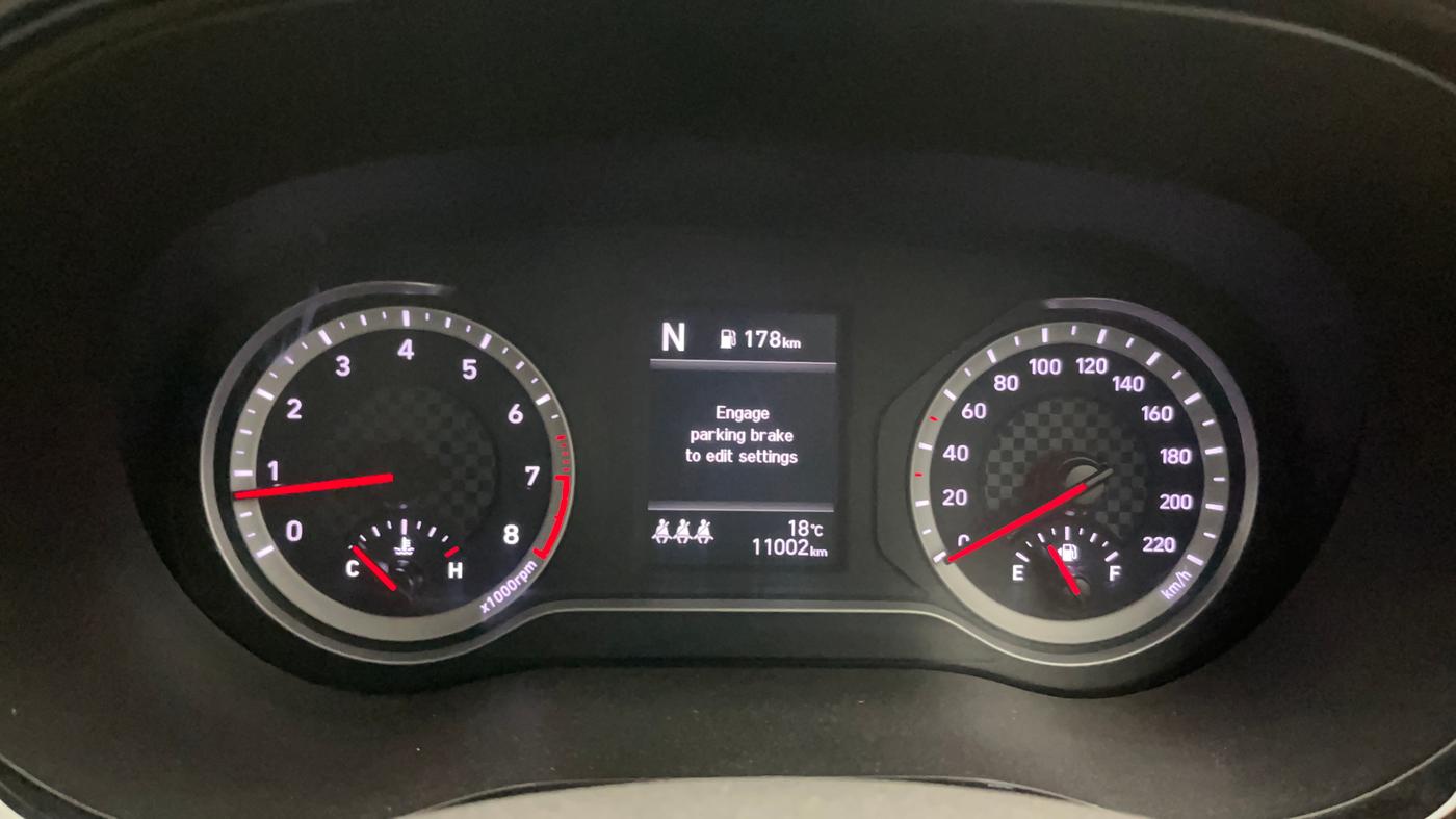 2023 Hyundai GRAND I10 NIOS SPORTZ AMT 1.2 KAPPA VTVT, Petrol, Automatic, 11,027 km, Odometer Image