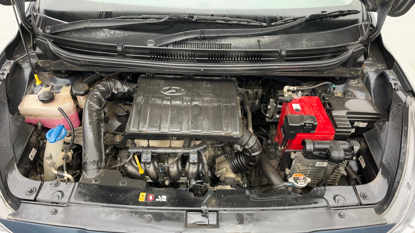 2023 Hyundai GRAND I10 NIOS SPORTZ AMT 1.2 KAPPA VTVT, Petrol, Automatic, 11,027 km, Engine View